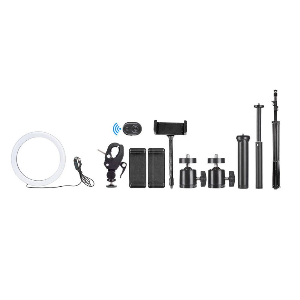 LED Ring Light With Phone Tripod Stand Kit
