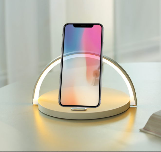 Wireless Charging Block Night Light For Smart Phone