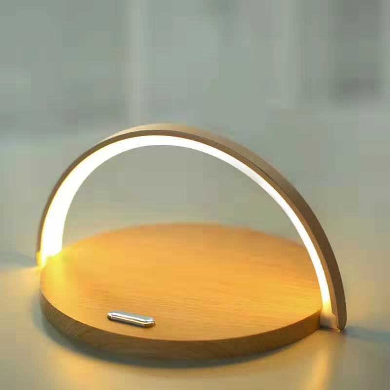Wireless Charging Block Night Light For Smart Phone