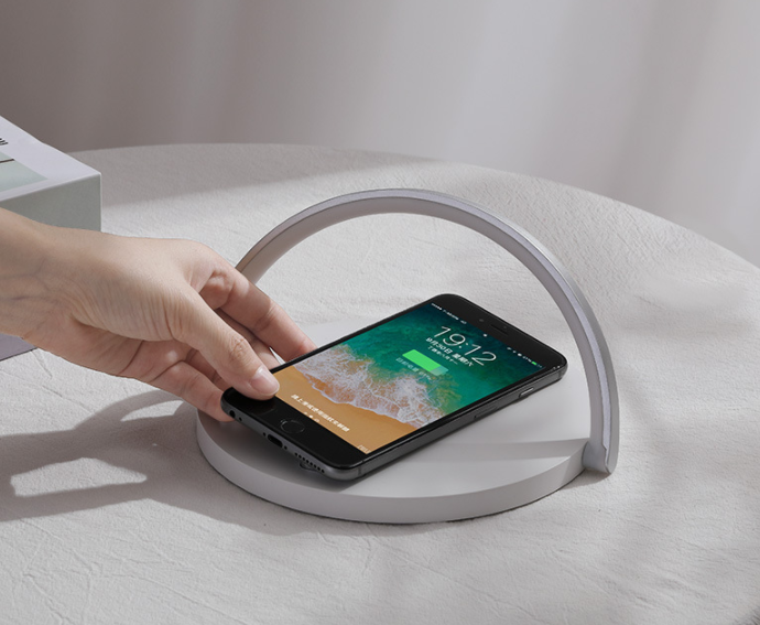 Wireless Charging Block Night Light For Smart Phone