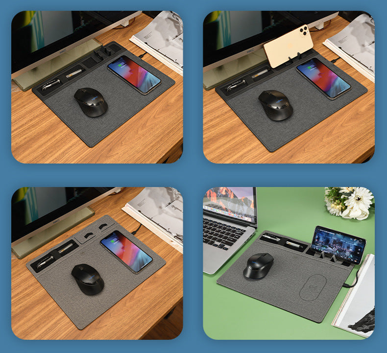 Multifunctional Wireless Charging Mouse Pad