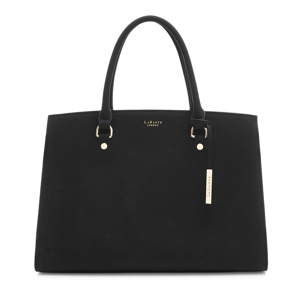 Aricia Vegan Fashion Computer Bag, Black