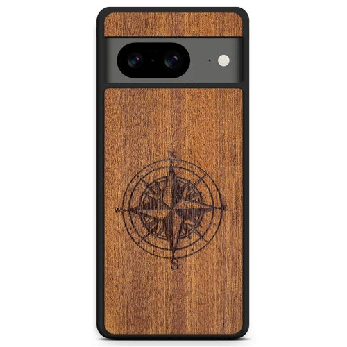 Compass Mahogany Phone Case