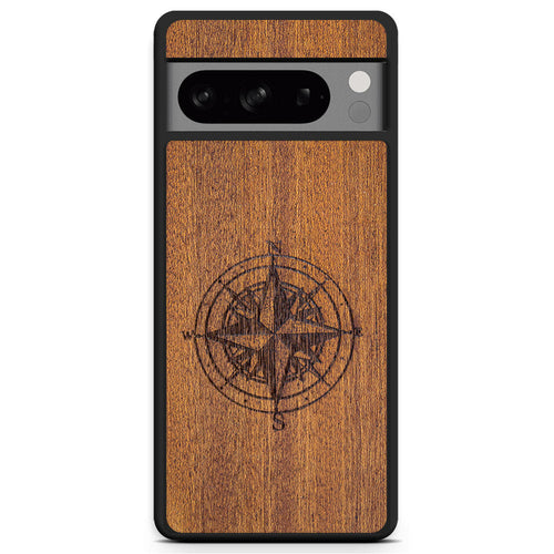 Compass Mahogany Phone Case