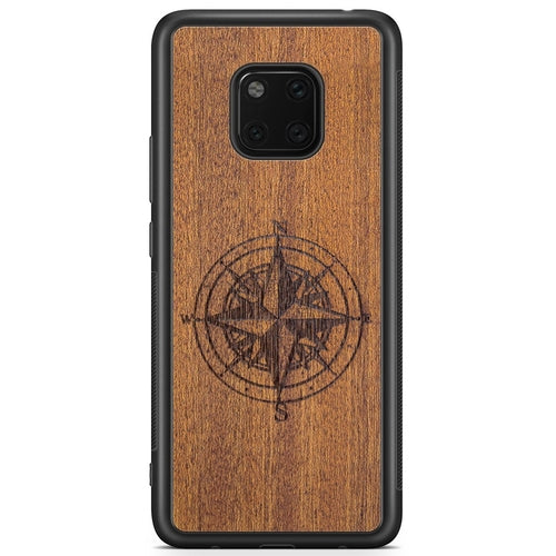 Compass Mahogany Phone Case