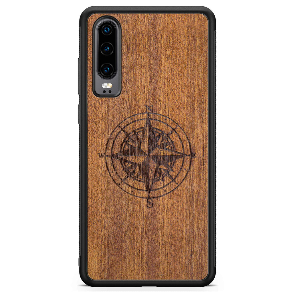Compass Mahogany Phone Case