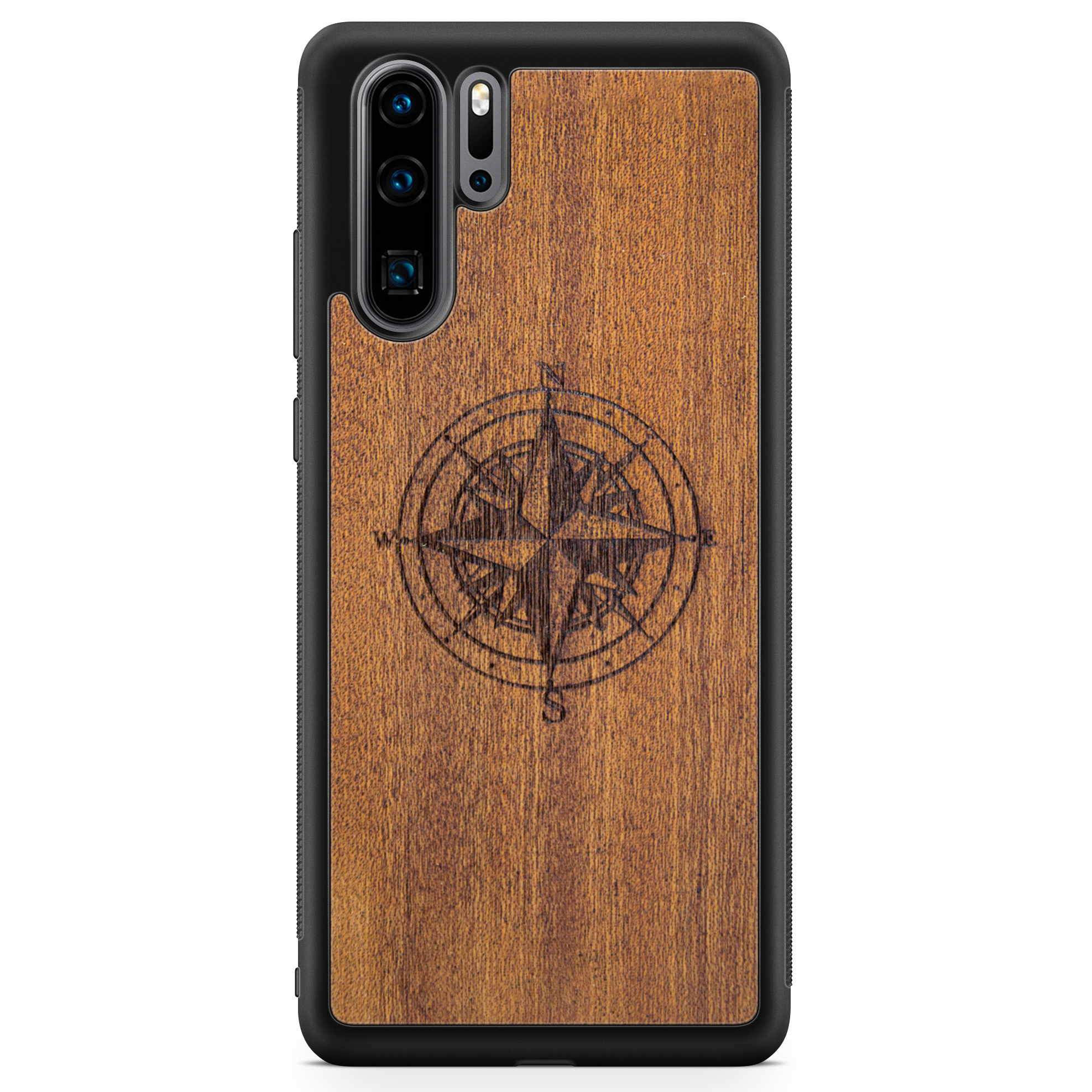 Compass Mahogany Phone Case