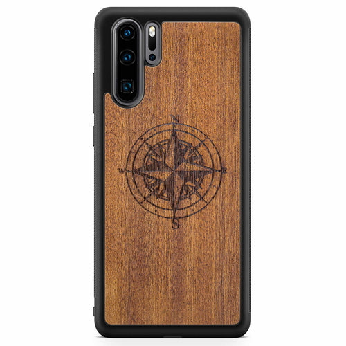 Compass Mahogany Phone Case