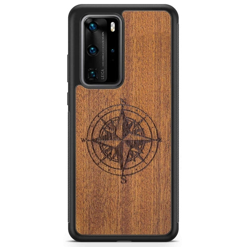 Compass Mahogany Phone Case