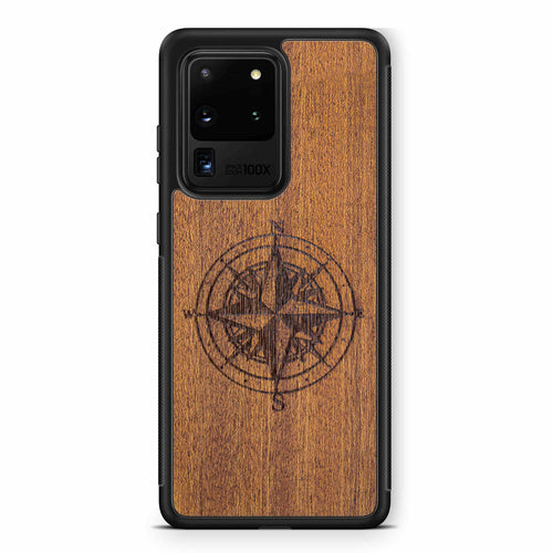 Compass Mahogany Phone Case