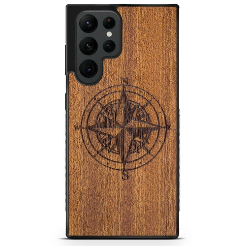 Compass Mahogany Phone Case