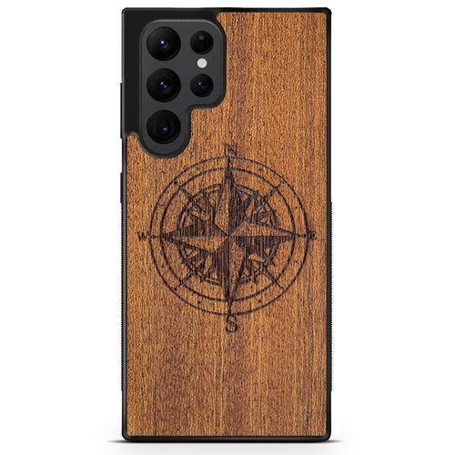 Compass Mahogany Phone Case
