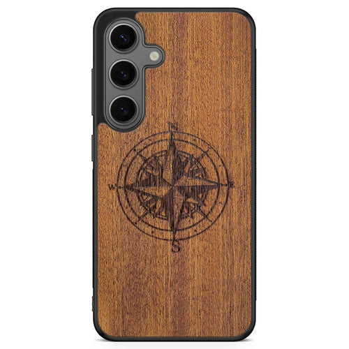 Compass Mahogany Phone Case