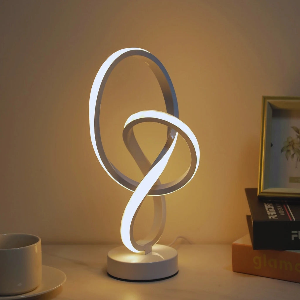 Creative Double Helix Desk Lamp