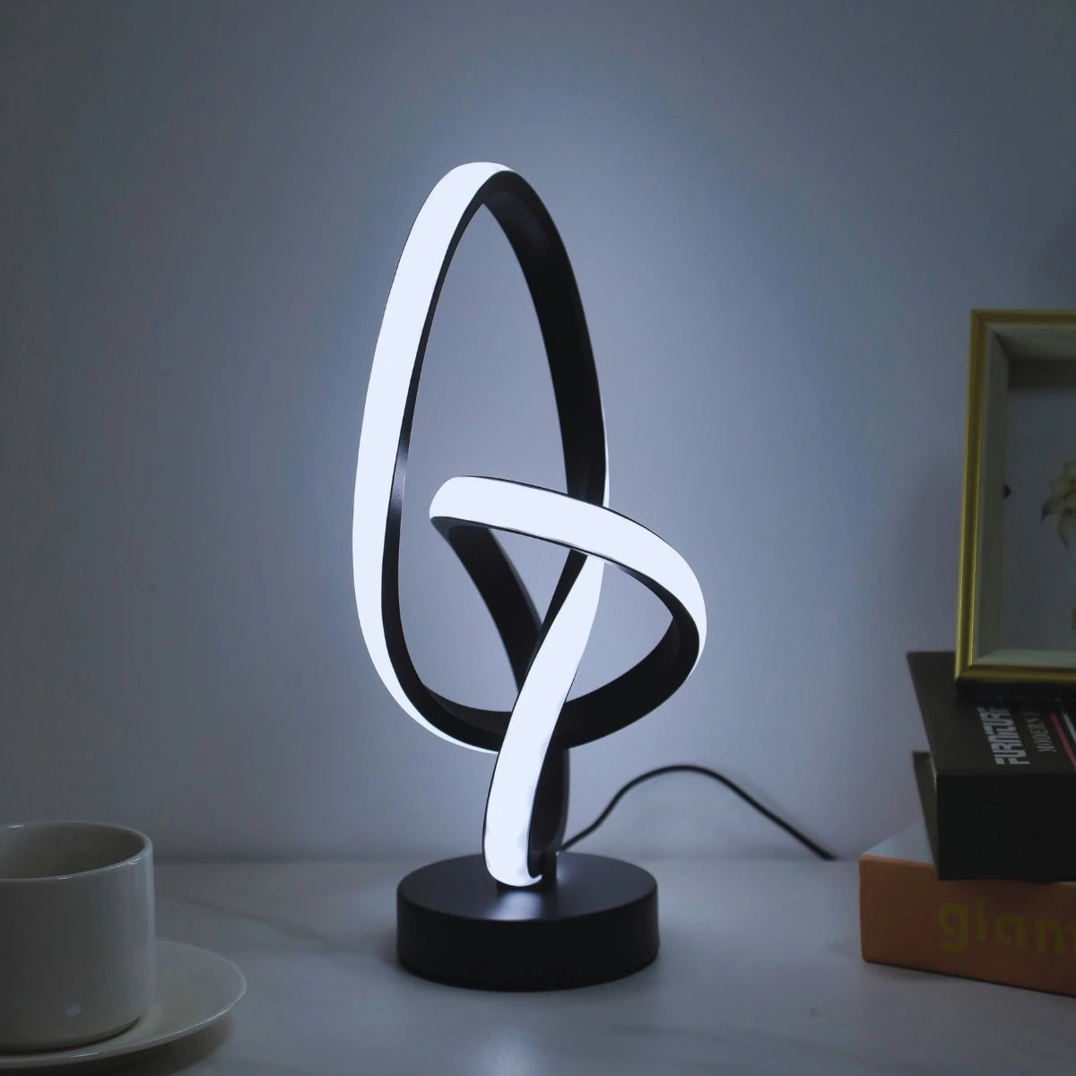 Creative Double Helix Desk Lamp