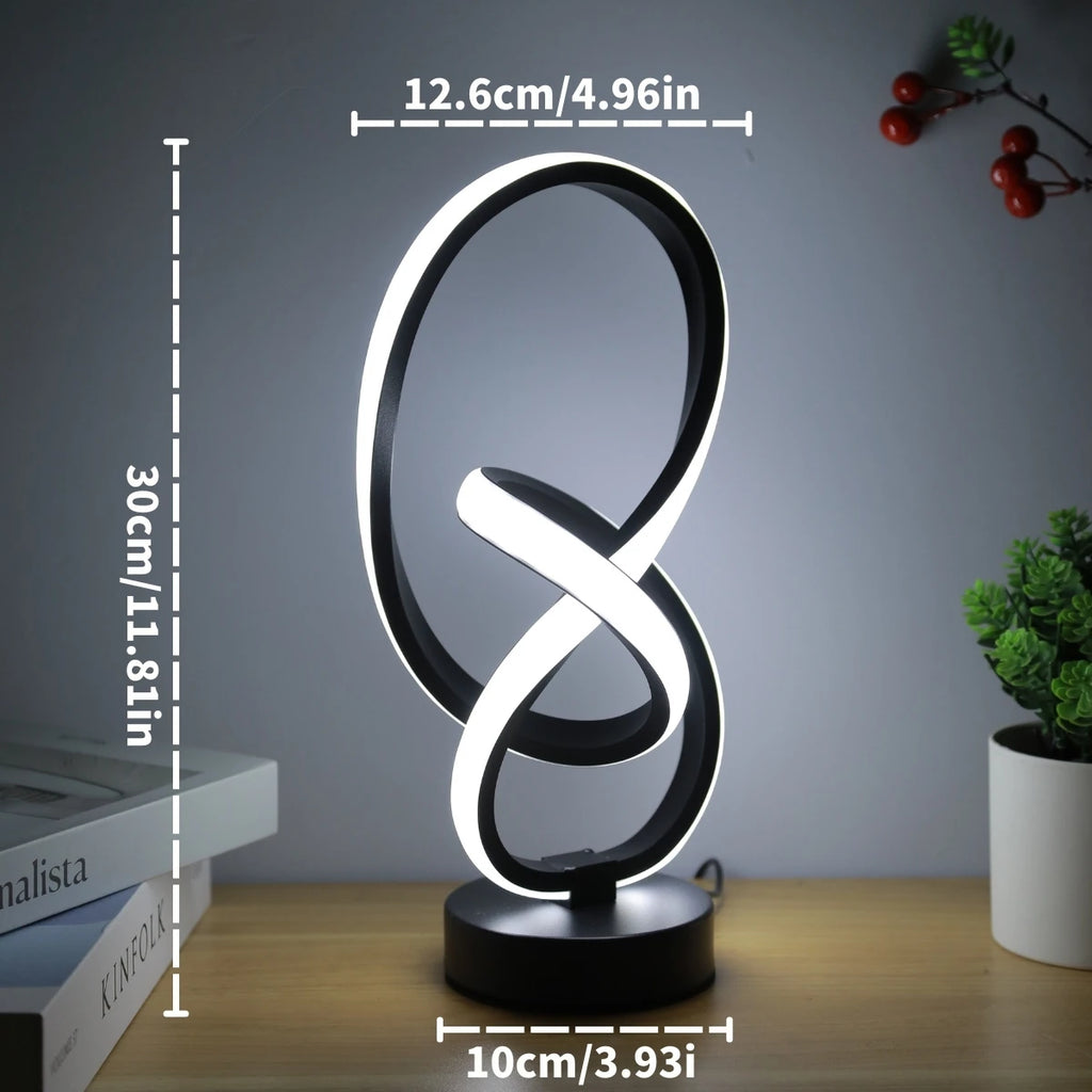 Creative Double Helix Desk Lamp