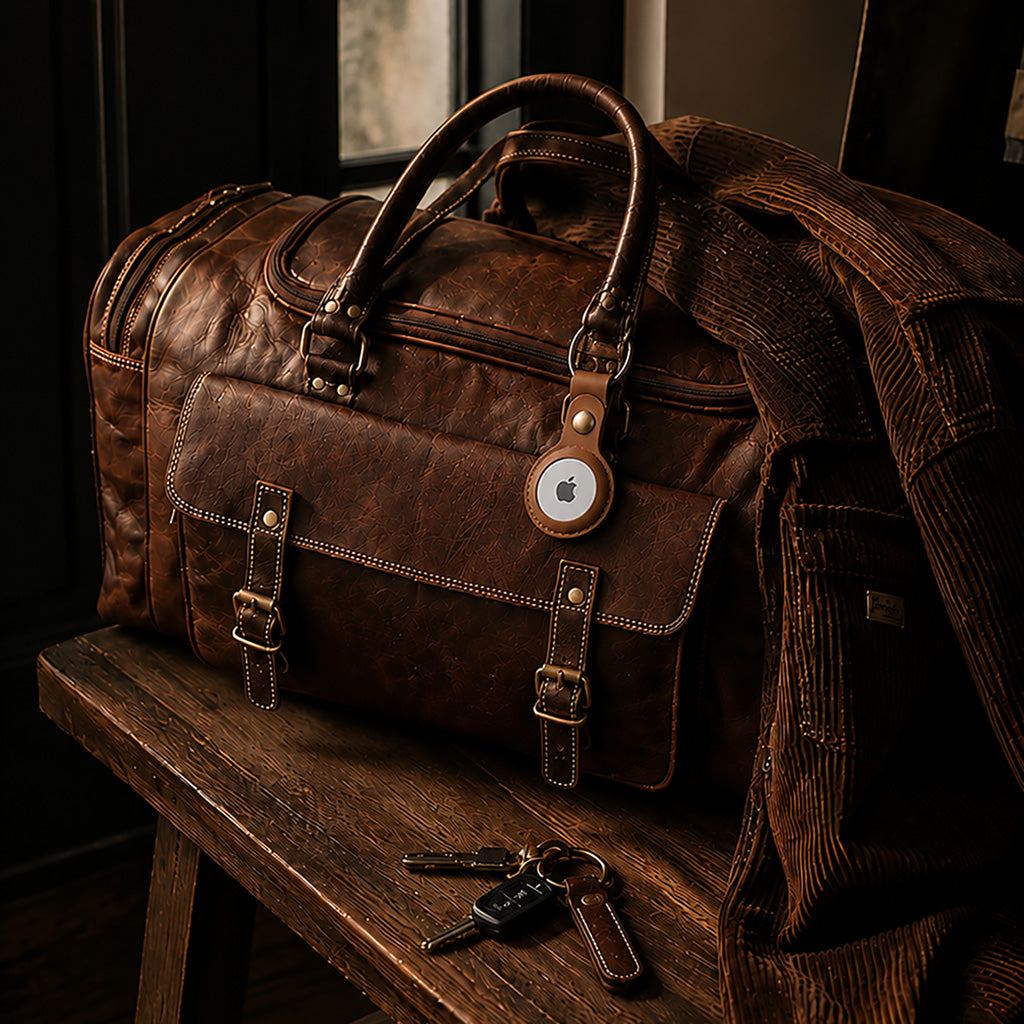 AirTag Protective Leather Case