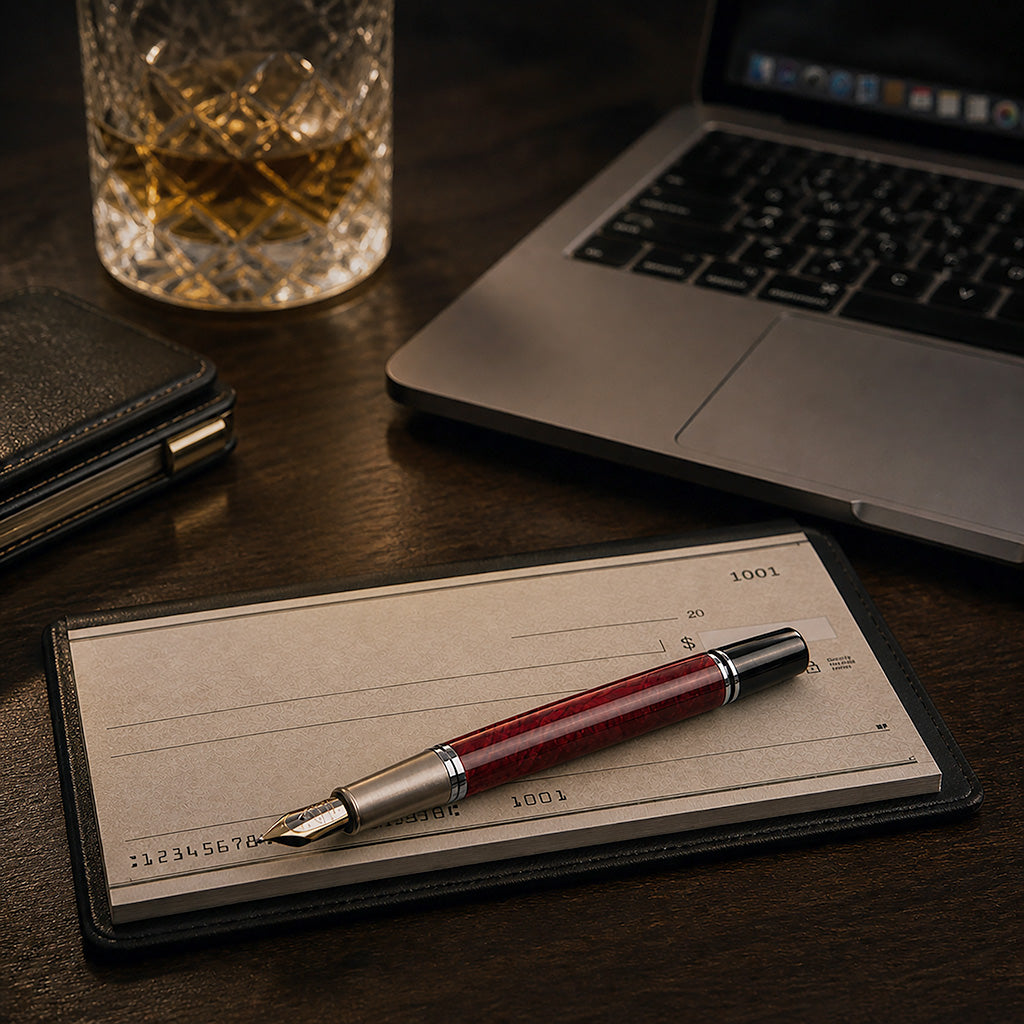 Metal Calligraphy Writing Fountain Pen