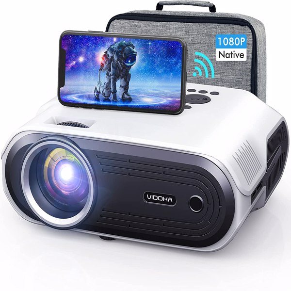 8000L Full HD Projector with WiFi and Bluetooth