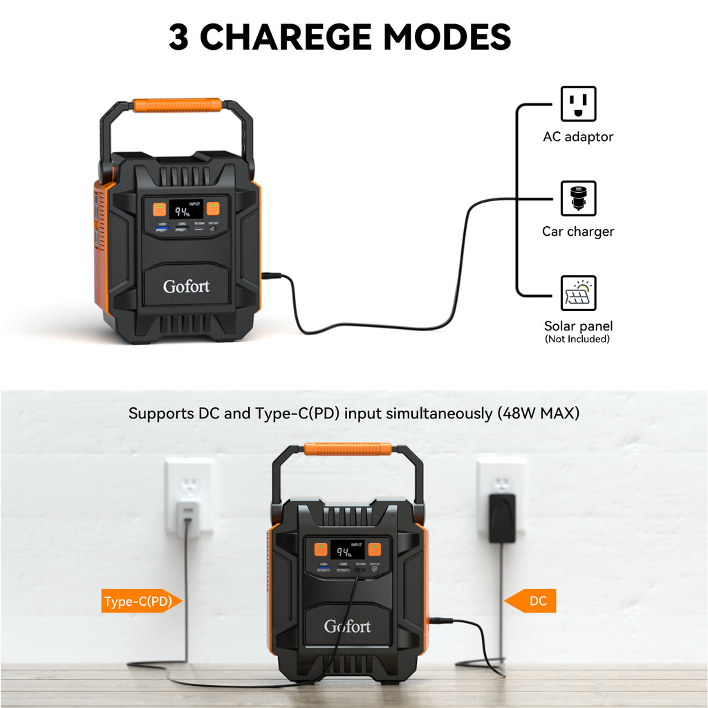 Power Bank Solar Generator Portable Power Station