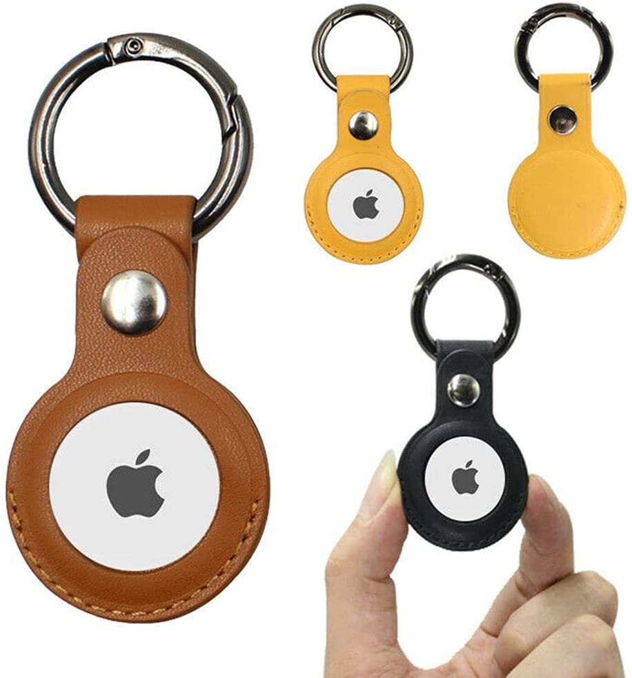 AirTag Protective Leather Case