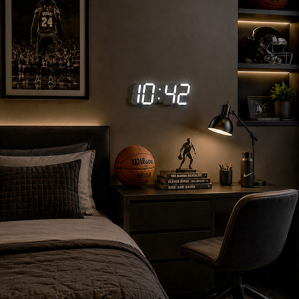 Digital LED Wall Clock