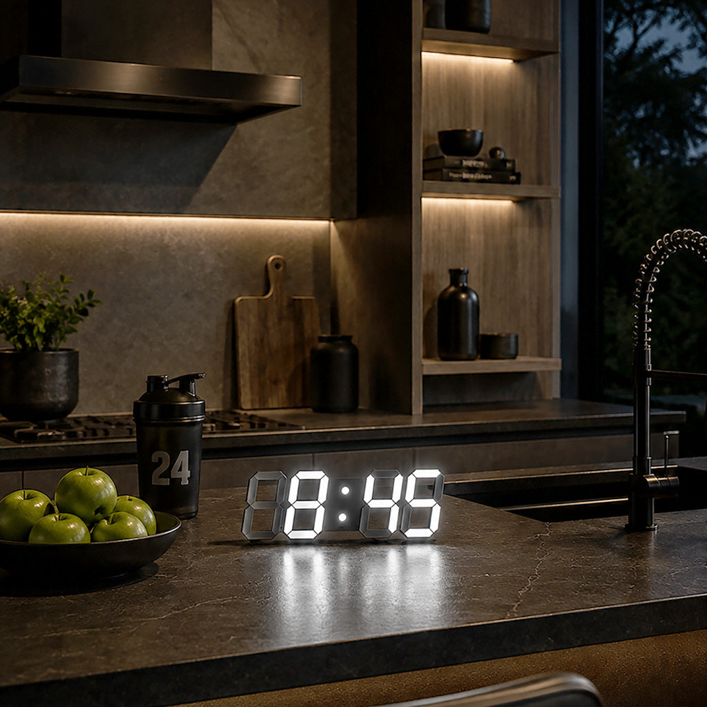 Digital LED Wall Clock