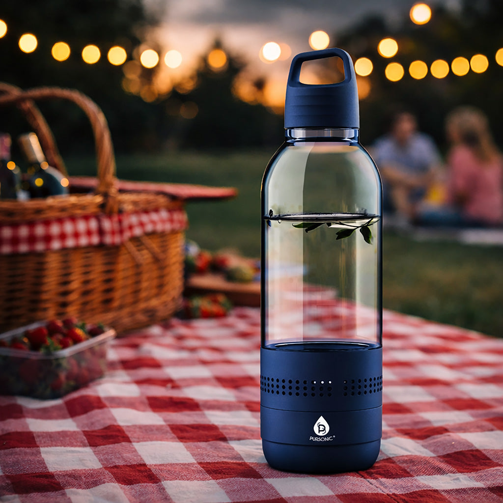 Pursonic 2-in-1 Water Bottle with Built-In Wireless Speaker