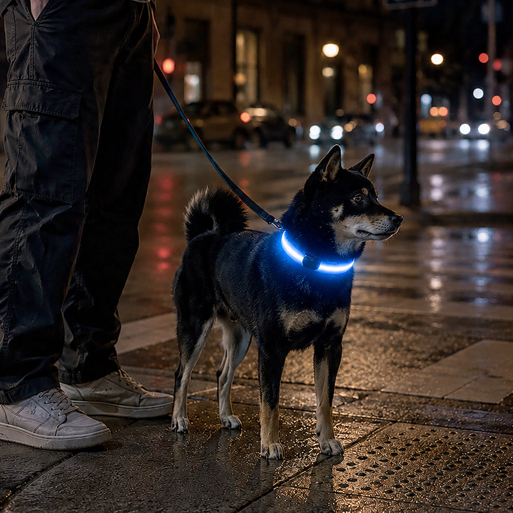 LED Anti-Lost & Security Collar For Dogs