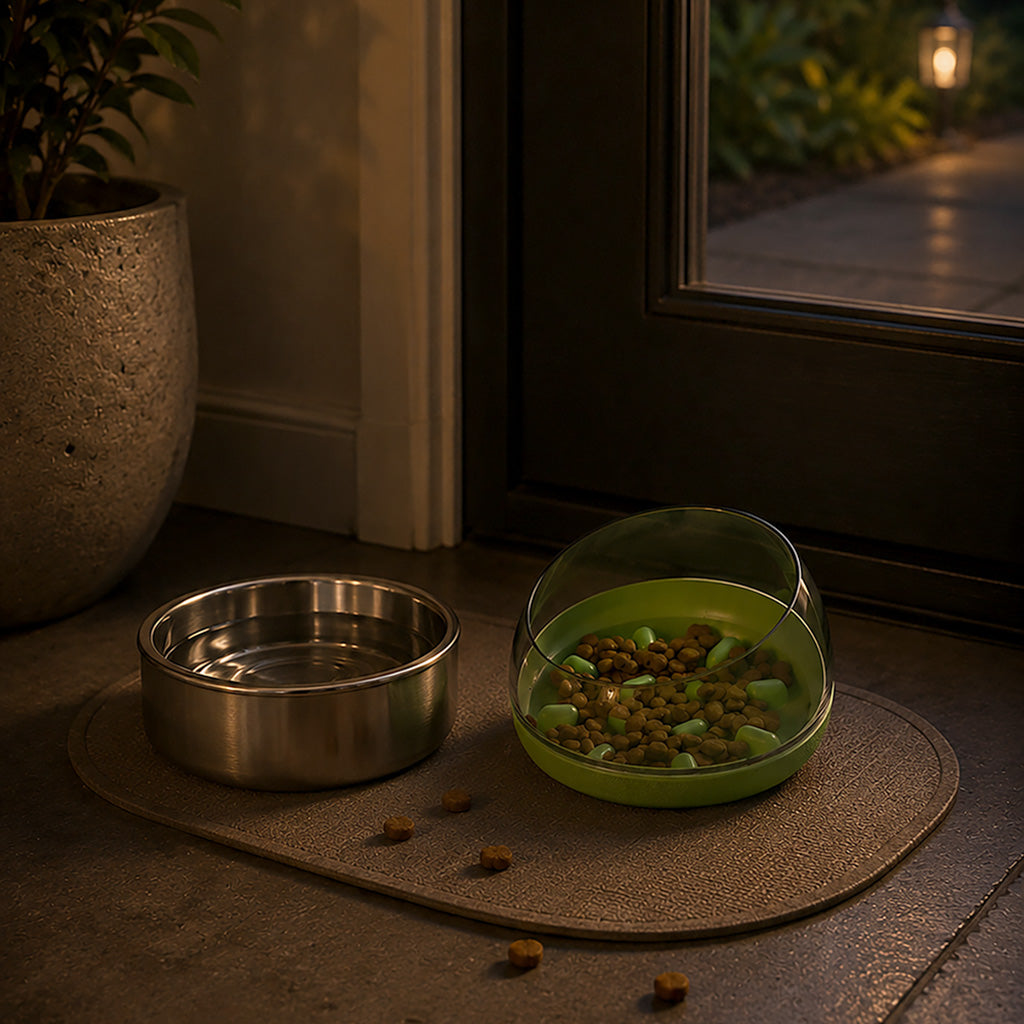Space Capsule Slow Feeder Bowl