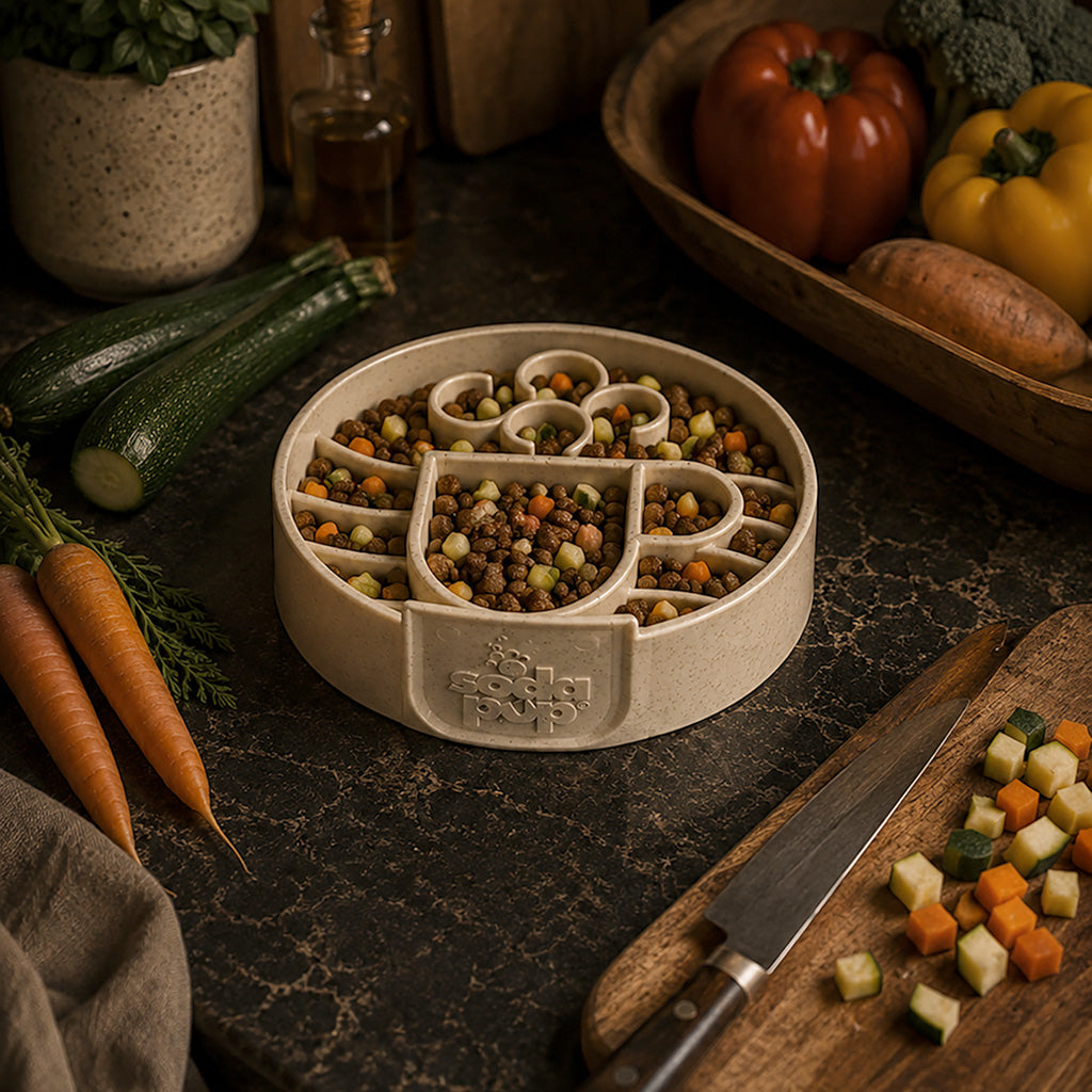 Java eBowl Deep Slow Feeder Dog Bowl