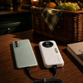 Pursonic LED Fast Charging Power Bank – Built-in Cables