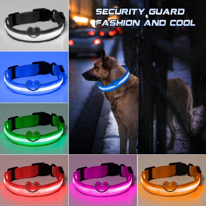 LED Anti-Lost & Security Collar For Dogs
