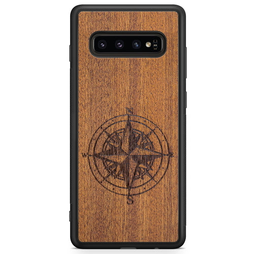 Compass Mahogany Phone Case