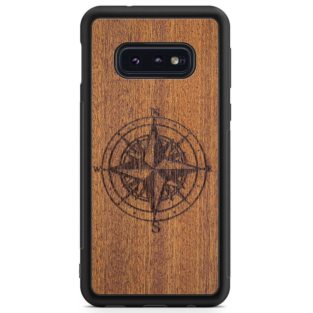 Compass Mahogany Phone Case