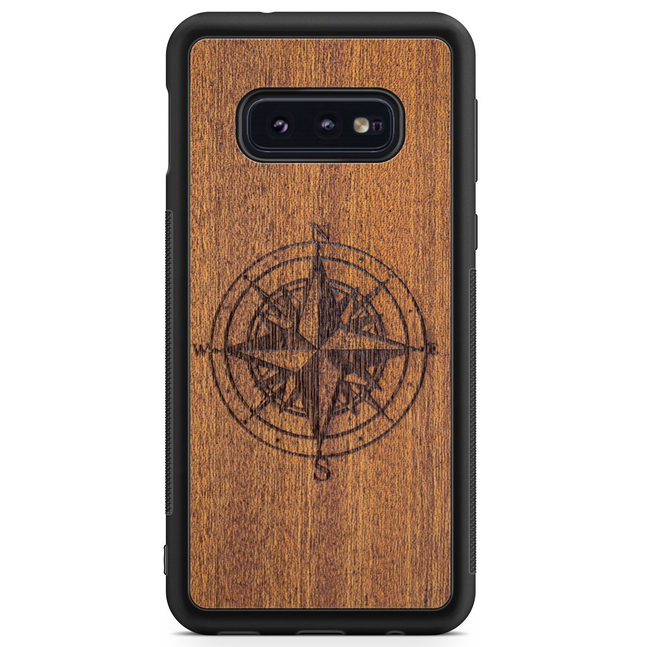 Compass Mahogany Phone Case