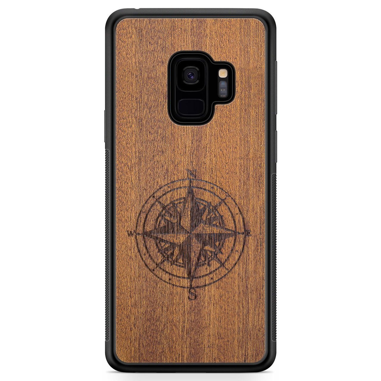 Compass Mahogany Phone Case