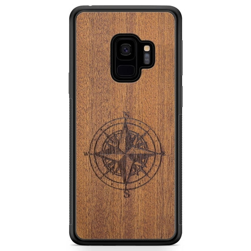 Compass Mahogany Phone Case