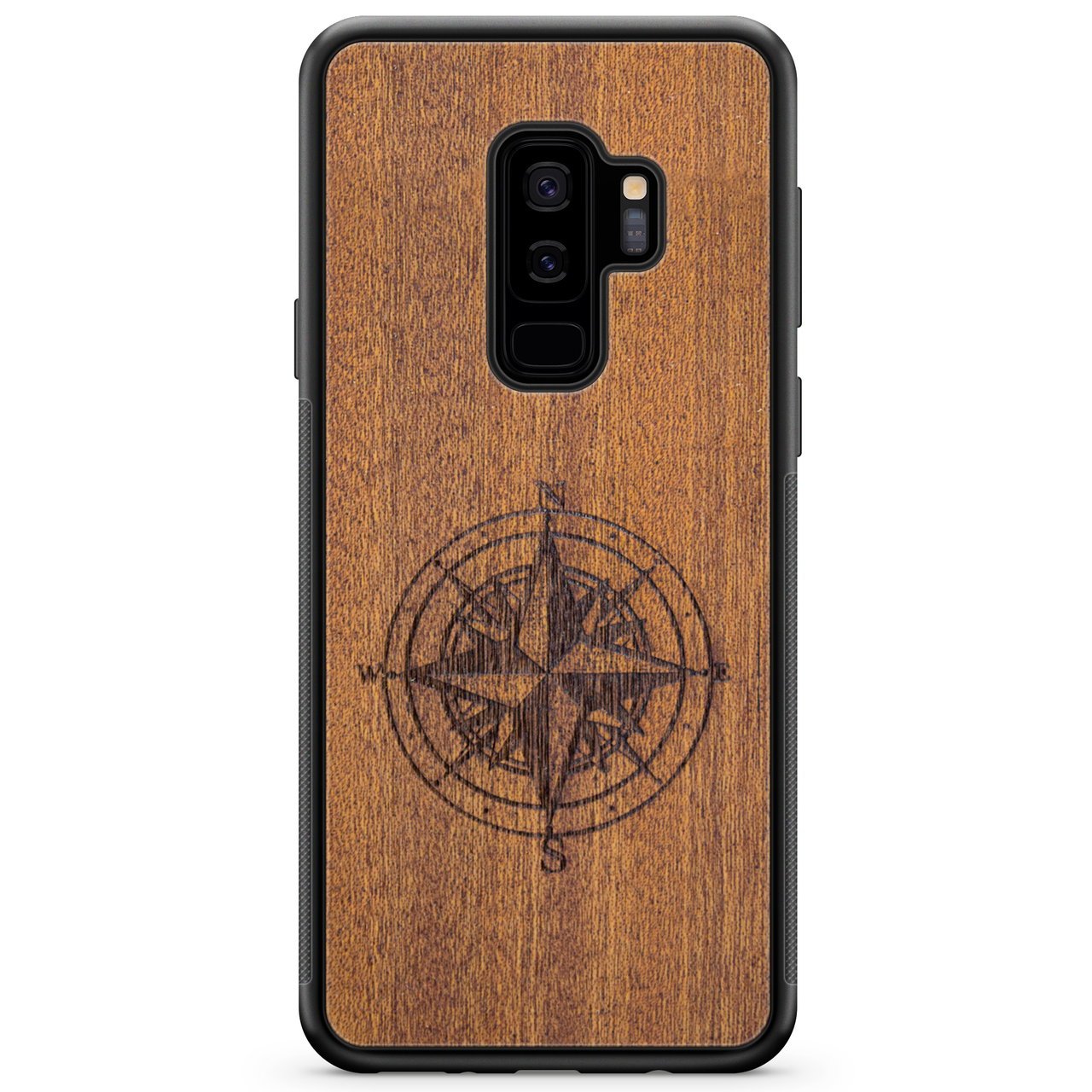 Compass Mahogany Phone Case