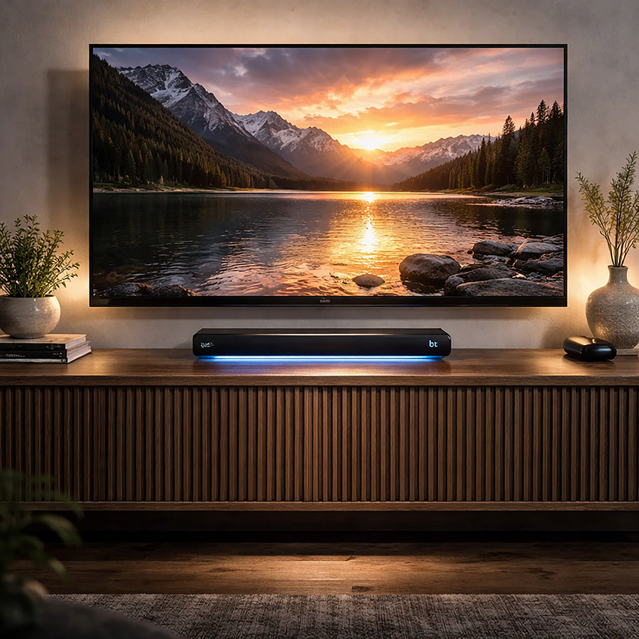 Supersonic 31.5-Inch 60W Bluetooth Soundbar