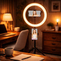 LED Ring Light With Phone Tripod Stand Kit
