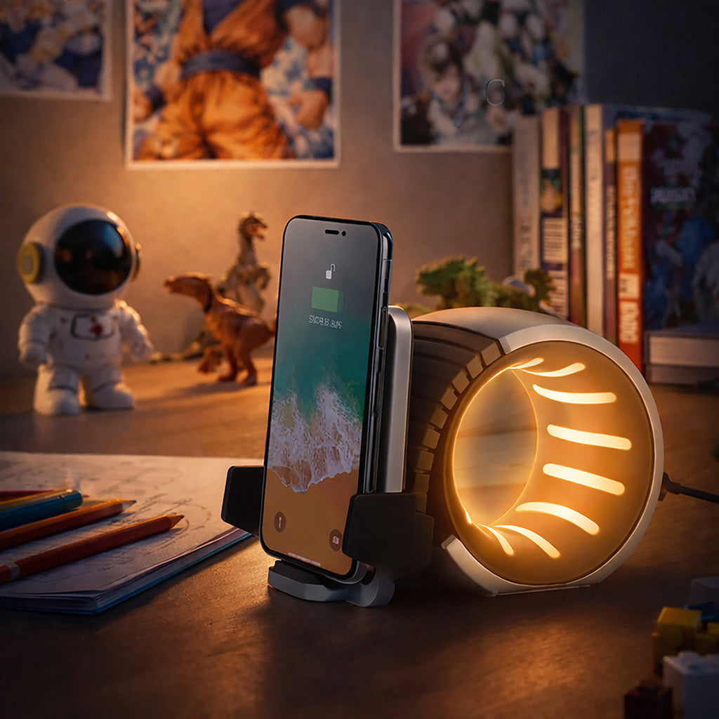 Wheel Of Power Mobile Wireless Charger